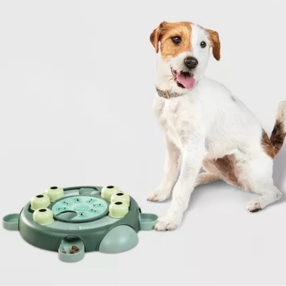 🎄🎁 gift for dog Red Target Dog Sweater large & slow feeding puzzle toy bundles - Picture 1 of 16